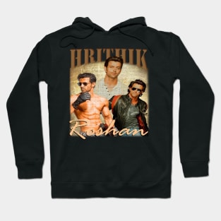 Mega Bollywood black and white Hoodie